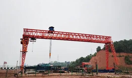 如何計算起重龍門吊到路面具體相對高度？